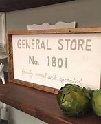 Image result for General Store Sign