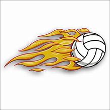 Image result for Flaming Volleyball ClipArt
