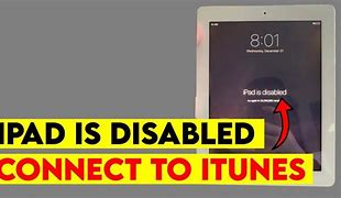 Image result for Unlock Disabled iPad Mini without iTunes