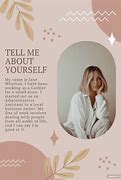 Image result for Tell Me About Yourself Sampe