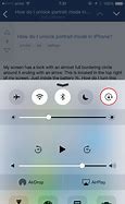 Image result for Unlock Screen Rotation iPhone