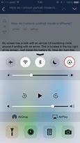 Image result for iPhone Screen Rotate Locked