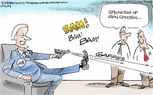 Image result for Gun Political Cartoon