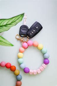 Image result for Silicone Wristlet Keychain