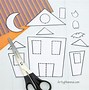 Image result for Halloween Haunted House Paper Template