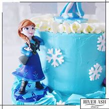 Image result for Frozen 2 Tier Cakes