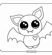 Image result for How to Color a Cute Little Bat