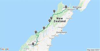 Image result for West Coast New Zealand Map