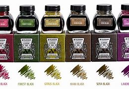 Image result for Fountain Pen Ink Colors