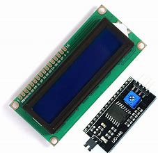 Image result for 16 by 2 LCD Display with 12C Converter