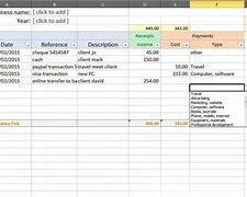 Image result for Bookkeeping Excel File Template