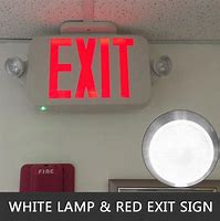 Image result for Emergency Exit Dual Side