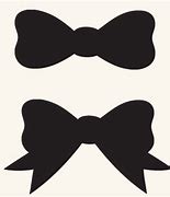 Image result for Simple Bow Silhouette