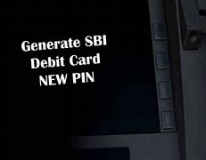 Image result for SBI ATM Pin Generation