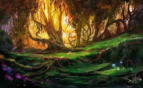 Image result for Mystical Forest Concept Art
