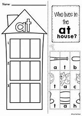 Image result for An Word Family House Printable Worksheets