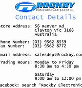 Image result for Contact Info for Electronics Company