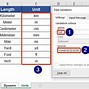 Image result for Excel Inch to Cm