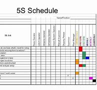 Image result for 5S Manufacturing Housekeeping Schedule