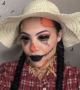 Image result for Scary Scarecrow Makeup Easy