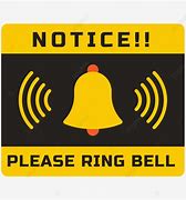 Image result for FedEx Please Ring Bell Sign Printer