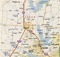 Image result for Krum TX Map