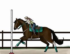 Image result for Horse Show Pole Bending