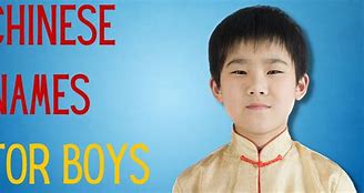 Image result for Chinese Guy Names