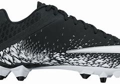 Image result for Black and White Nike Vapor Football Cleats