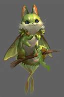Image result for Cute Green Mythical Creatures