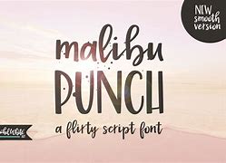 Image result for Malibu Rum Font