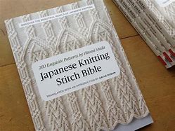 Image result for Japanese Knitting Stitch Bible