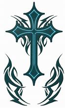 Image result for Gothic Cross with Wings Tattoo Designs