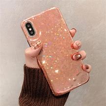 Image result for iPhone 11 Cases Glitter Liquid Rose Gold