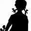 Image result for Girl Silhouette Transparent