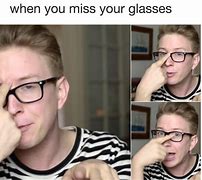 Image result for Slides Down Glasses Meme