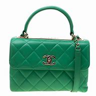 Image result for Green Chanel Purse