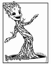 Image result for Baby Groot Template