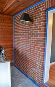 Image result for Red Painted Brick Wall