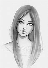 Image result for Drawing of a Girl