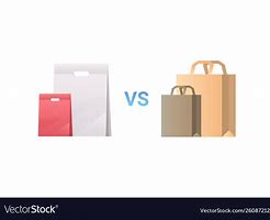 Image result for Paper vs Plastic Bags