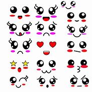 Image result for Cute Kawaii Faces