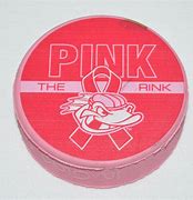 Image result for Pink Hockey Puck