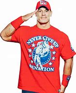 Image result for John Cena Logo Never Give Up Red