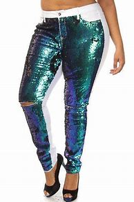 Image result for Sequin Jeans for Women