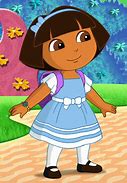 Image result for Dora the Explorer Blue Dress