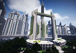 Image result for Futuristic Minecraft Builds
