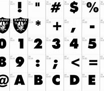 Image result for Raiders Font