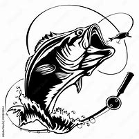 Image result for Jumping Bass Clip Art