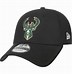 Image result for Milwaukee Bucks Hat Green and Black Flat
